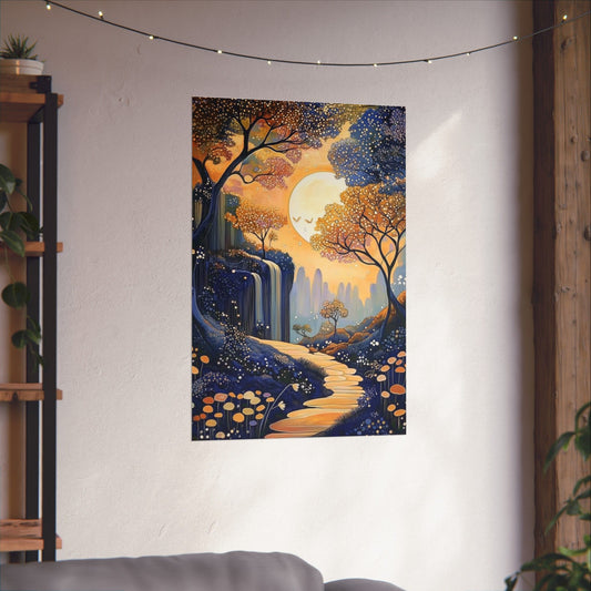 Enchanted Path Fine Art Print - Serene Scenes - Delight in Nature - Wall Art for Home Décor - Posters