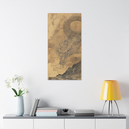 Smoke - Dragon Collection - Year of the Dragon -  Fine Art Print on Canvas