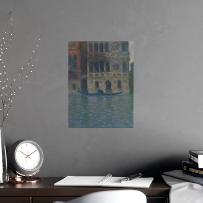 Venice Palazzo Dario - Monet Fine Art Poster