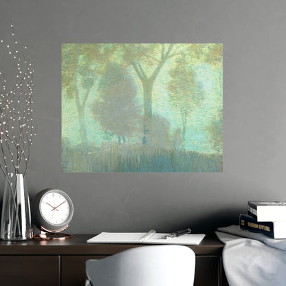 Moonlight - Nocturnal Landscape Fine Art Poster