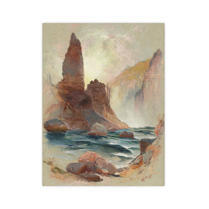 Tower Falls Yellowstone - American West Fine Art Poster