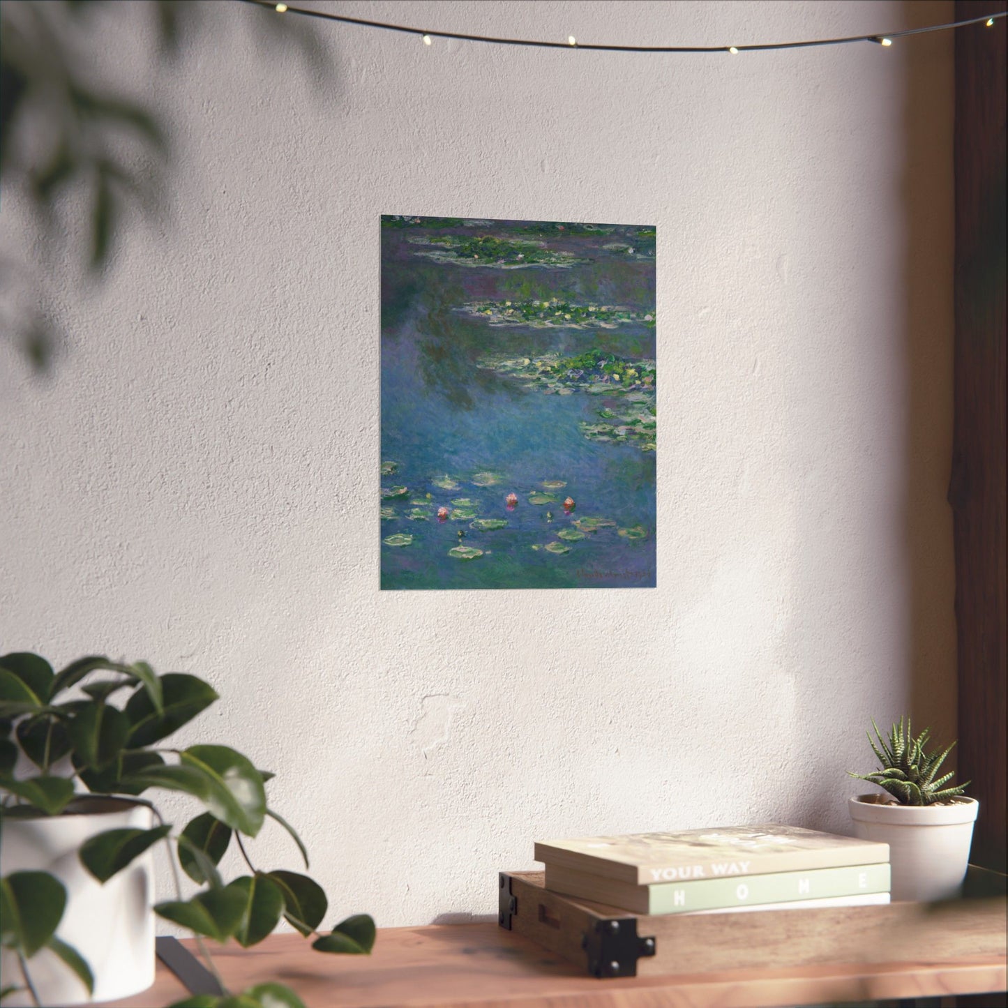 Claude Monet - Water Lilies Fine Art Print