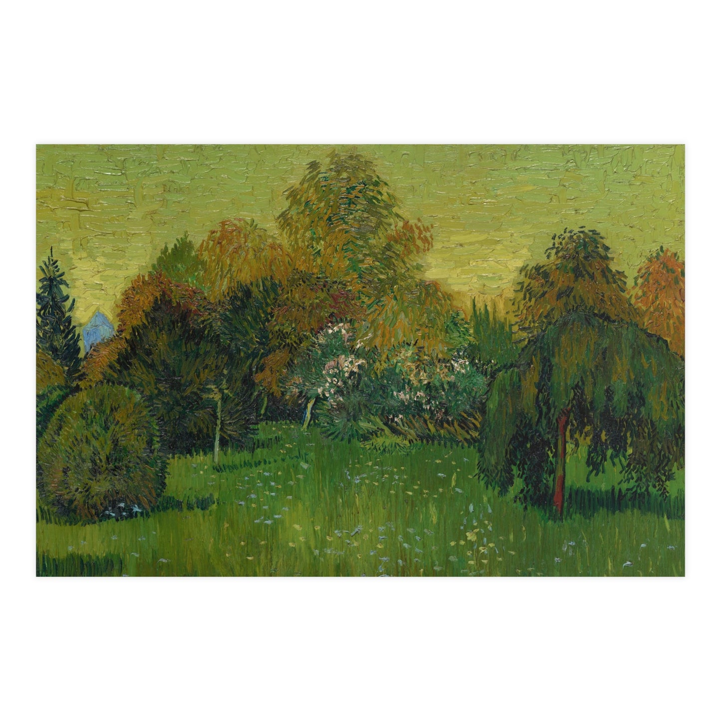 The Poet's Garden - Van Gogh Fine Art Poster