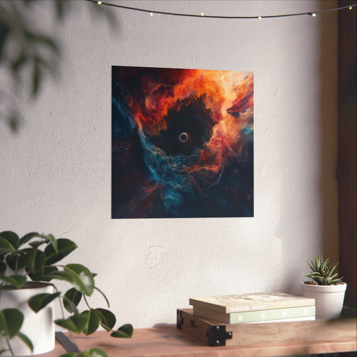 Cosmic Dance - Event Horizon - Fine Art Print - Eye-Catching Wall Art for Space Lovers - Space Poster