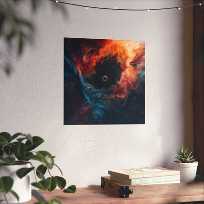 Cosmic Dance - Event Horizon - Fine Art Print - Eye-Catching Wall Art for Space Lovers - Space Poster