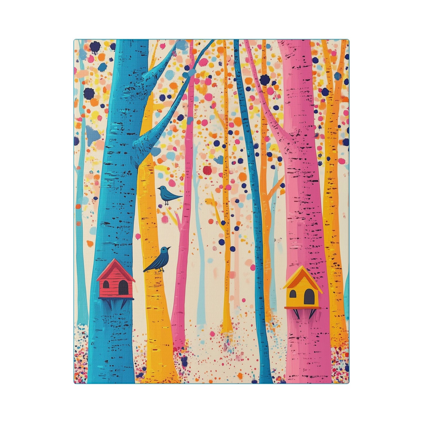 Here for the Birds - Delight in Nature Series - Fine Art Print on Canvas