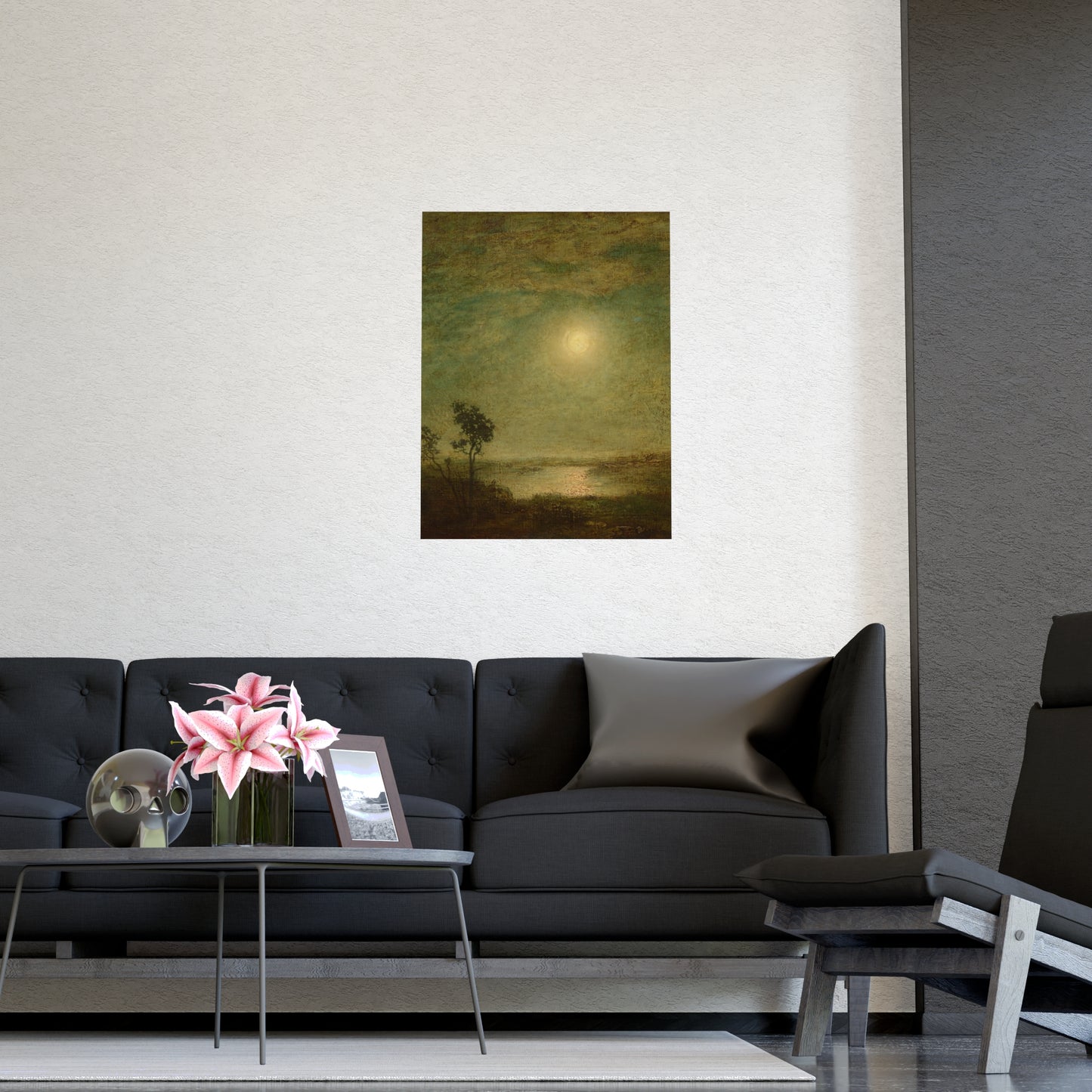 Moonlight II - Luminous Night Fine Art Poster
