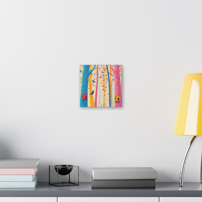 Here for the Birds - Delight in Nature Series - Fine Art Print on Canvas