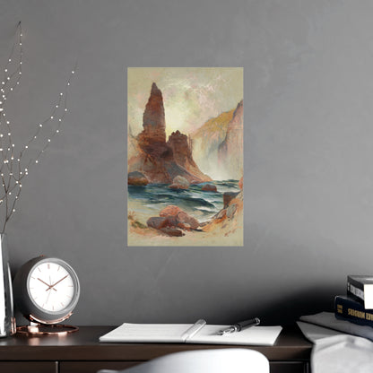 Tower Falls Yellowstone - American West Fine Art Poster
