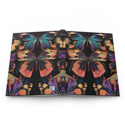 Prismatic Butterfly Art Print Hardcover Journal