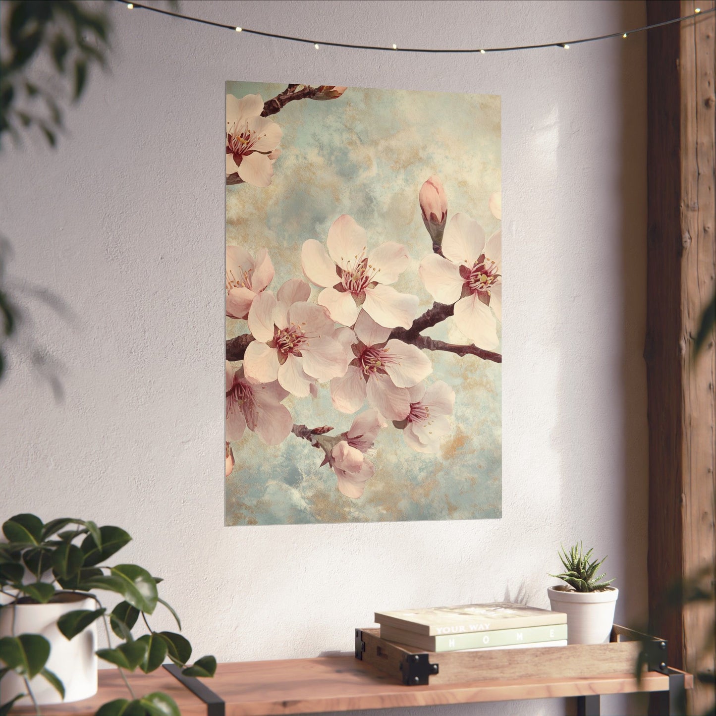 Blossoms Bring Serenity Floral Fine Art Print