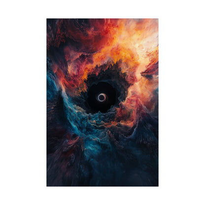Cosmic Dance - Event Horizon - Fine Art Print - Eye-Catching Wall Art for Space Lovers - Space Poster