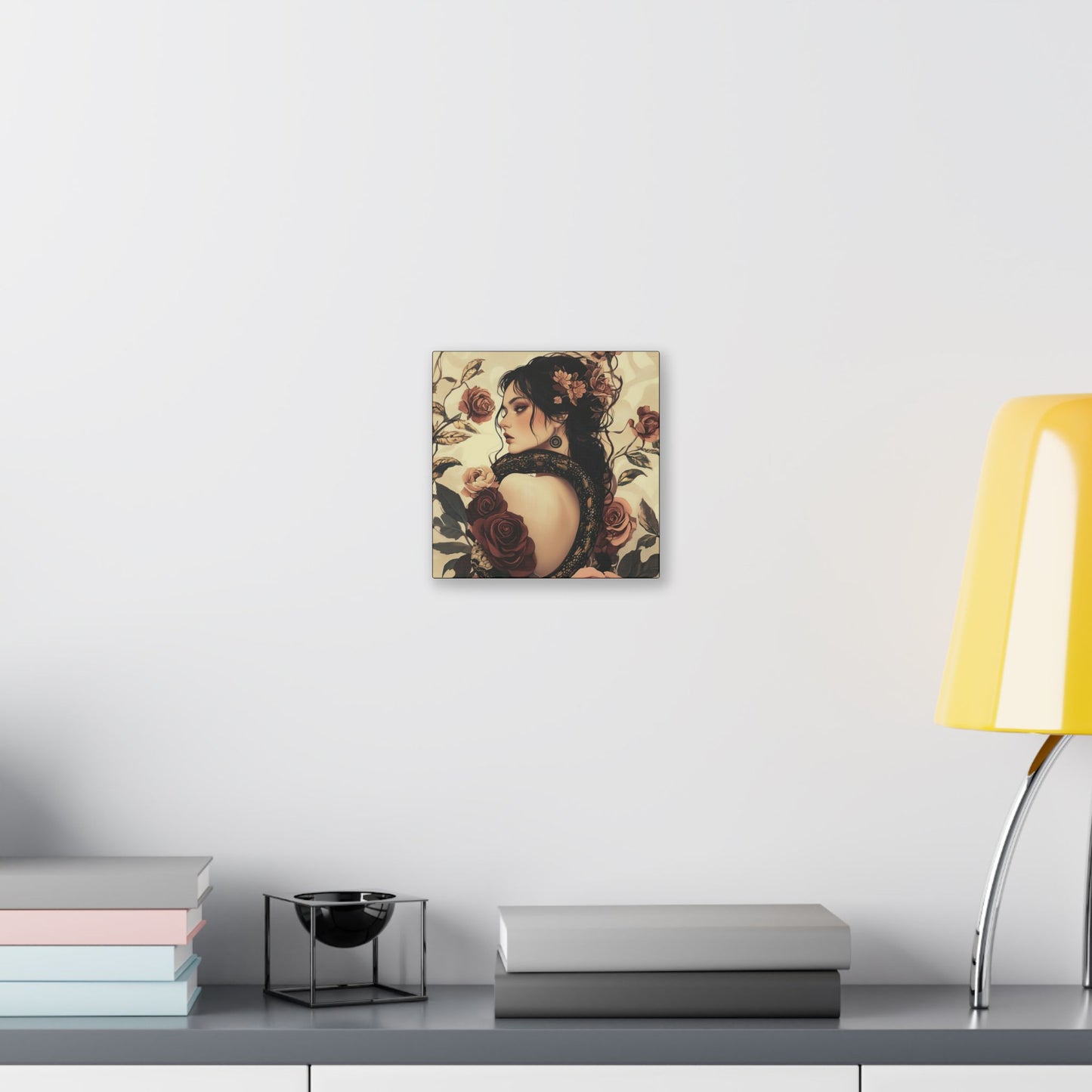 Never Look Back - Secret Garden Series - Fine Art Print on Canvas