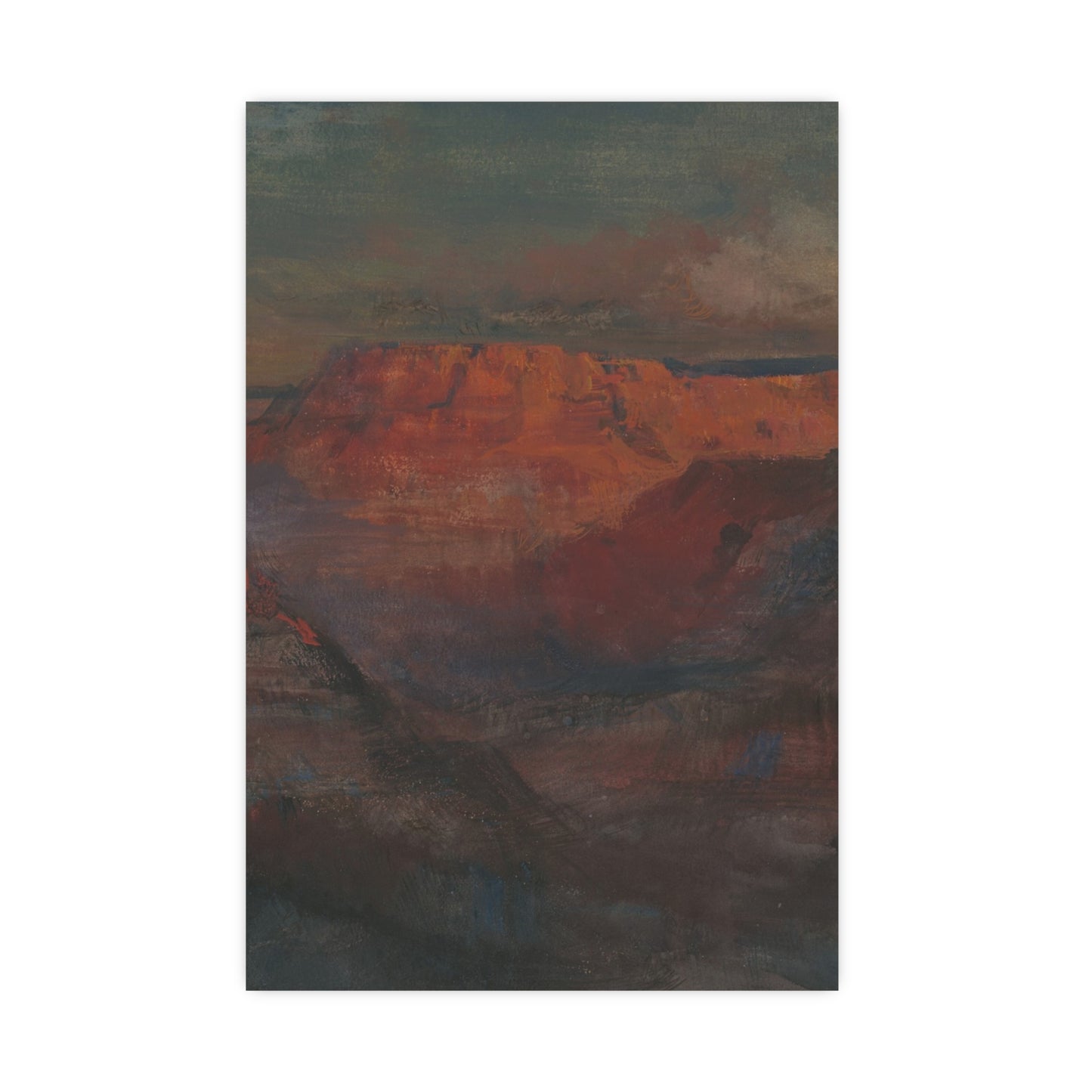 Grand Canyon Afterglow - American West Fine Art Poster
