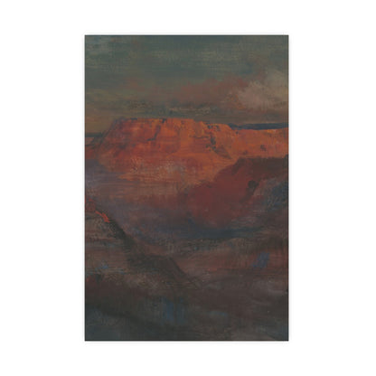Grand Canyon Afterglow - American West Fine Art Poster