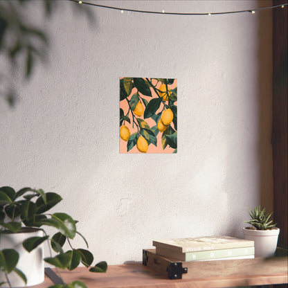 Lovely Lemons Botanical Fine Art Print
