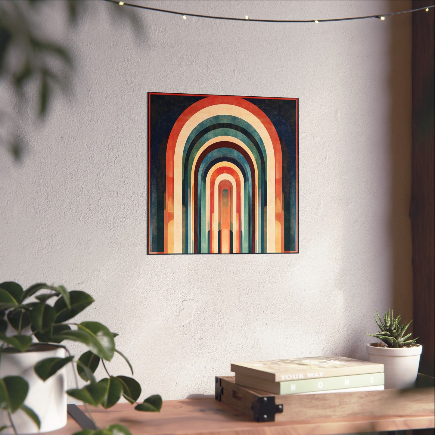 Doors of Perception Fine Art Print - Arches 11:11 - Bauhaus - Bohemian Wall Art - Modern Art - Matte Vertical Poster