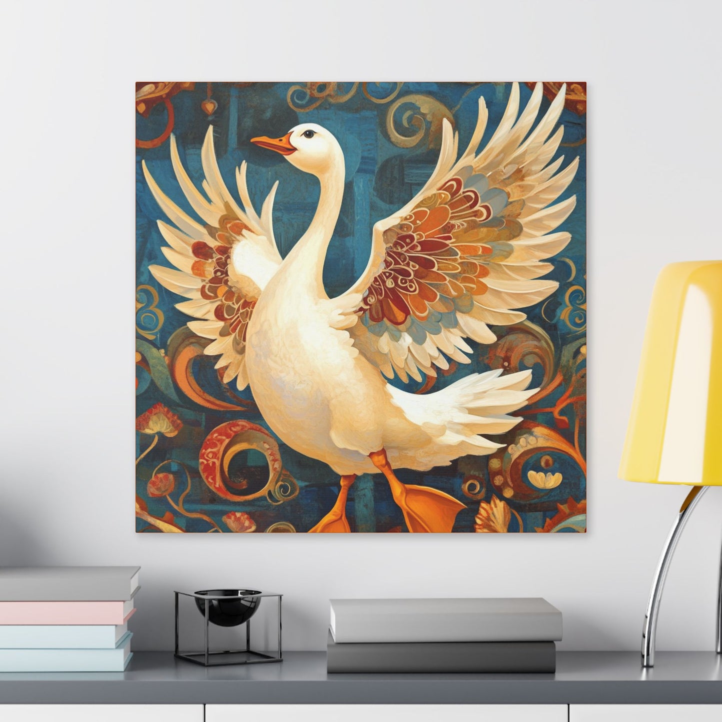 Silly Goose - Fine Art Print - Wall Art on Canvas