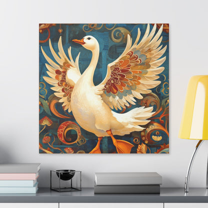 Silly Goose - Fine Art Print - Wall Art on Canvas
