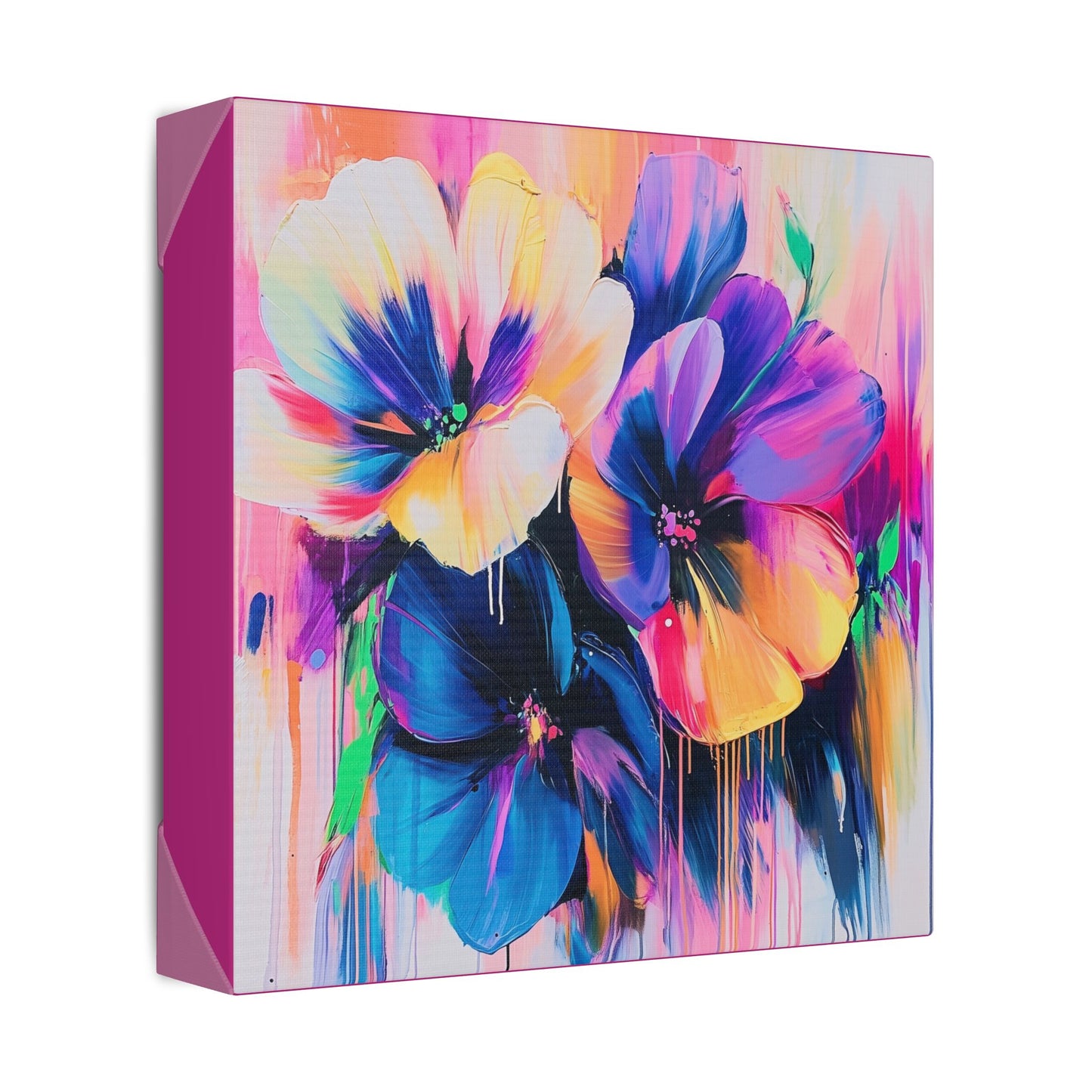 Color Blooms - Delight in Nature Series - Fine Art Print on Canvas