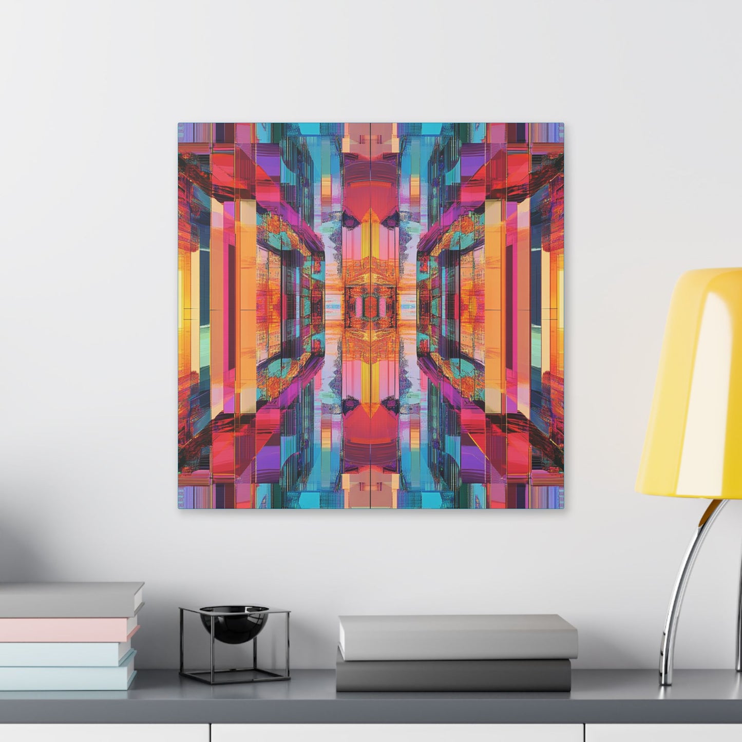 Glitch Origin - Fine Art Print on Canvas