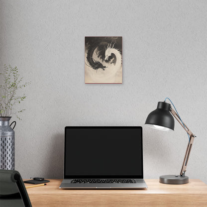 Yin & Yang - Dragon Art Collection -  Fine Art Print on Canvas