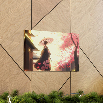 Sunshine & Sakura (Cherry Blossoms) - Fine Art Print - Canvas Gallery Wraps