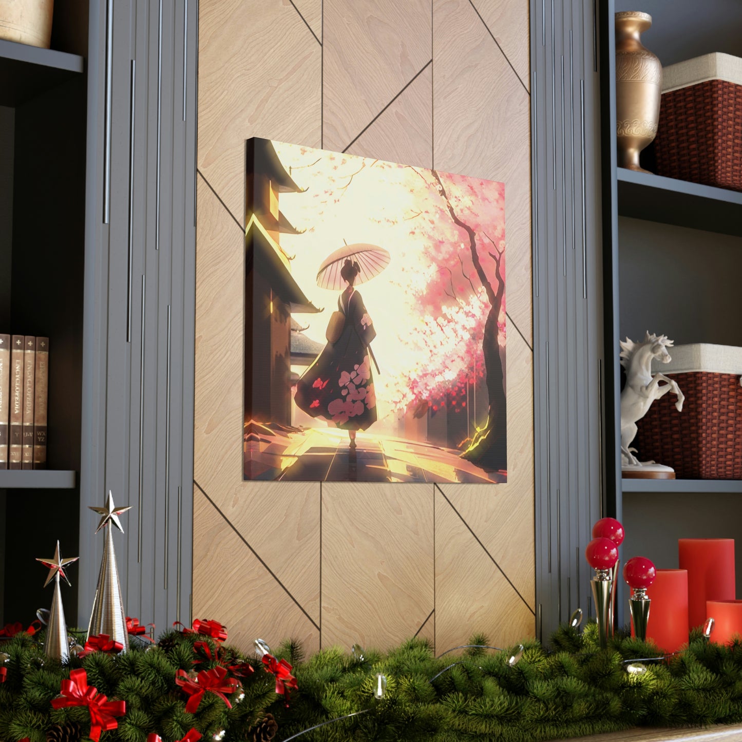 Sunshine & Sakura (Cherry Blossoms) - Fine Art Print - Canvas Gallery Wraps