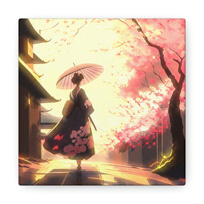 Sunshine & Sakura (Cherry Blossoms) - Fine Art Print - Canvas Gallery Wraps