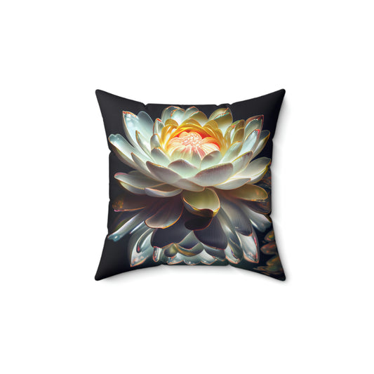 Iridescent Lotus - Accent Pillow - Zen Home & Office Collection
