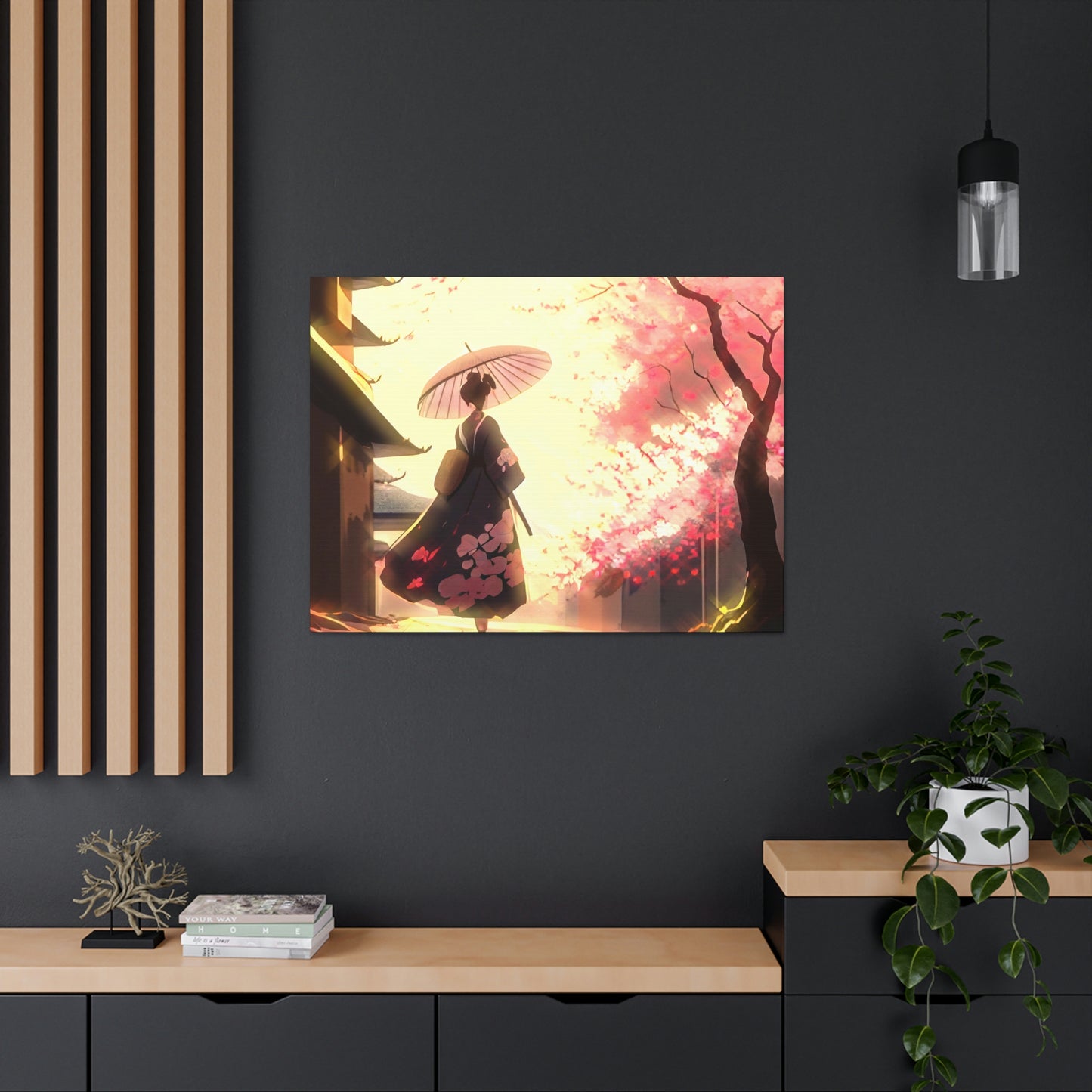 Sunshine & Sakura (Cherry Blossoms) - Fine Art Print - Canvas Gallery Wraps