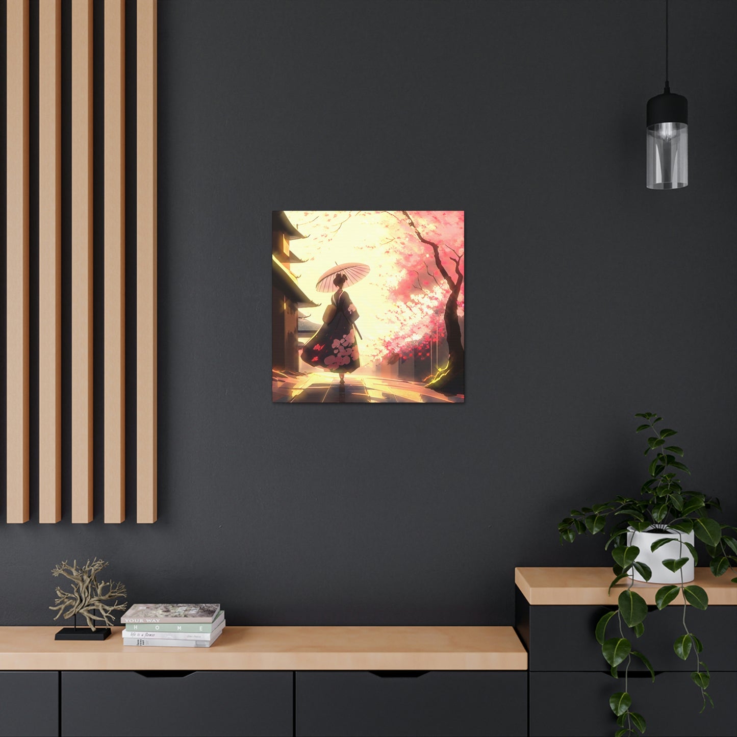 Sunshine & Sakura (Cherry Blossoms) - Fine Art Print - Canvas Gallery Wraps