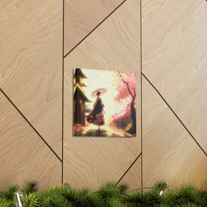 Sunshine & Sakura (Cherry Blossoms) - Fine Art Print - Canvas Gallery Wraps