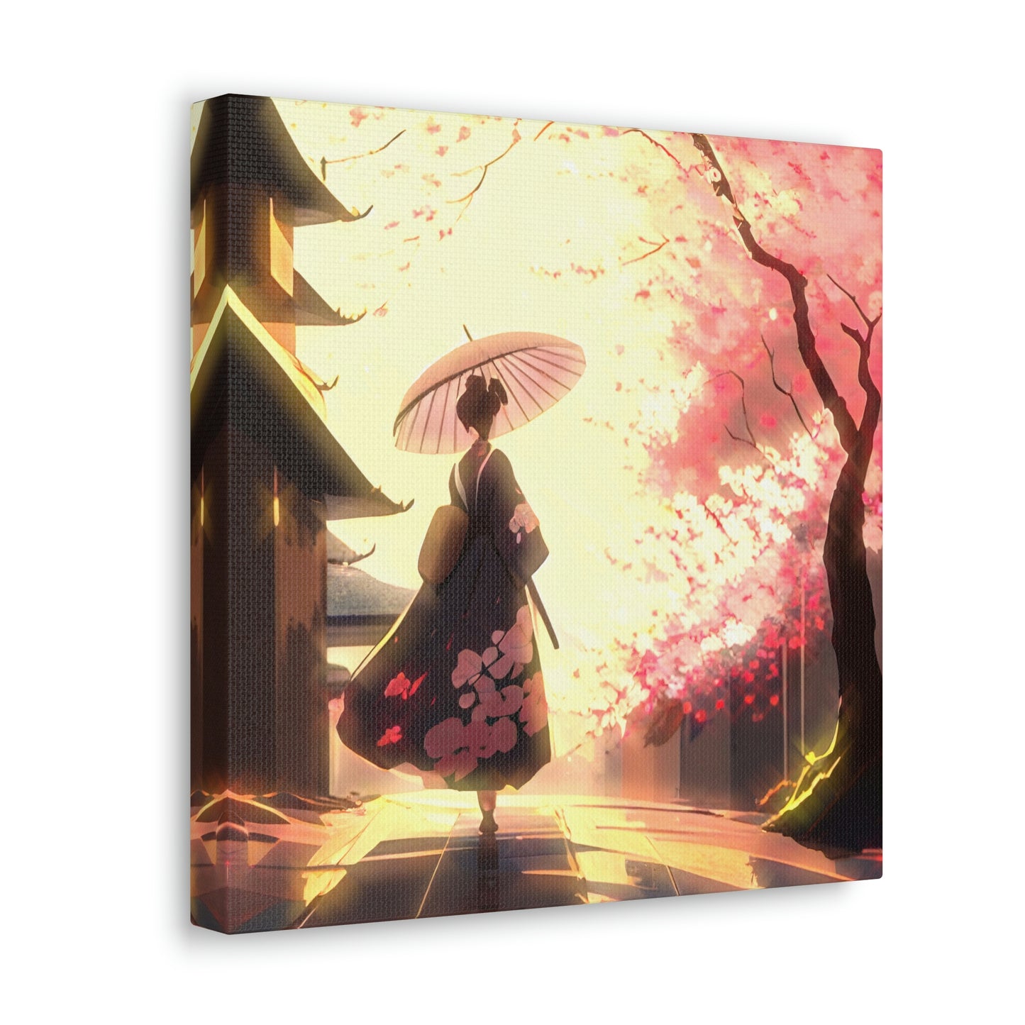 Sunshine & Sakura (Cherry Blossoms) - Fine Art Print - Canvas Gallery Wraps