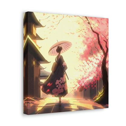 Sunshine & Sakura (Cherry Blossoms) - Fine Art Print - Canvas Gallery Wraps