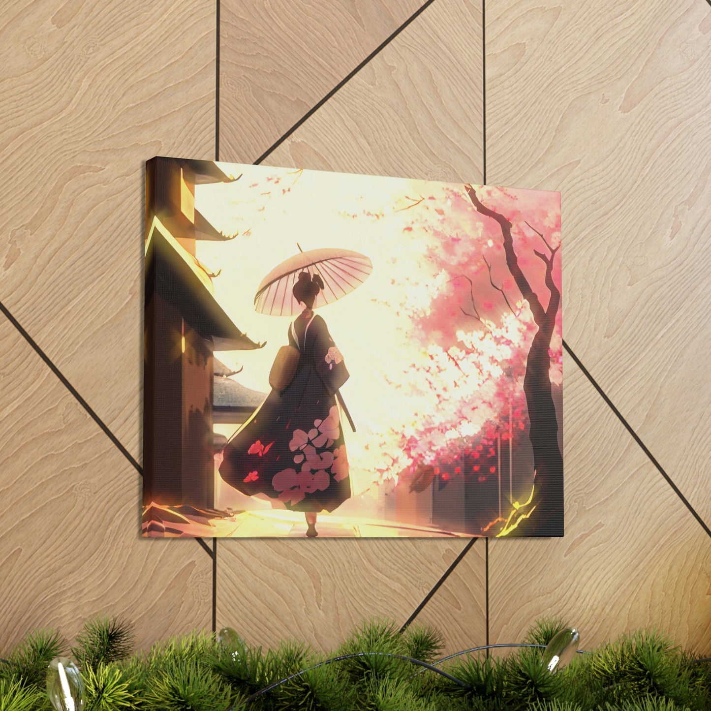 Sunshine & Sakura (Cherry Blossoms) - Fine Art Print - Canvas Gallery Wraps