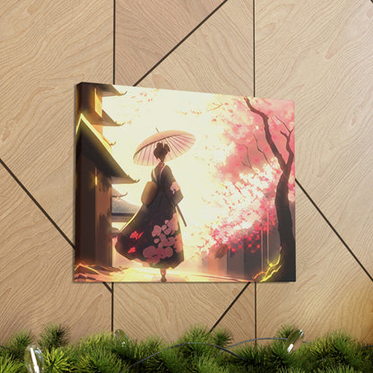 Sunshine & Sakura (Cherry Blossoms) - Fine Art Print - Canvas Gallery Wraps
