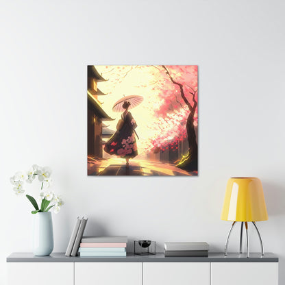 Sunshine & Sakura (Cherry Blossoms) - Fine Art Print - Canvas Gallery Wraps