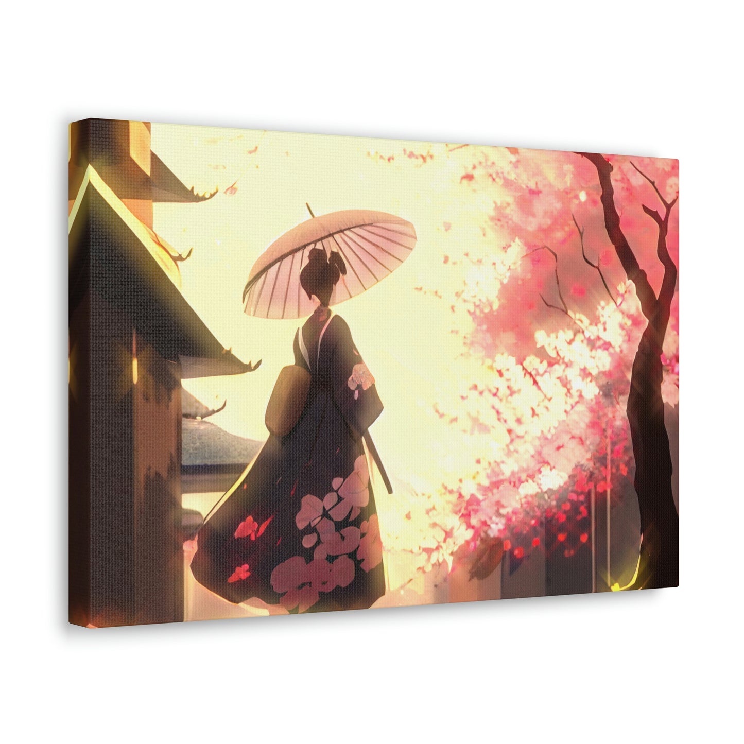 Sunshine & Sakura (Cherry Blossoms) - Fine Art Print - Canvas Gallery Wraps