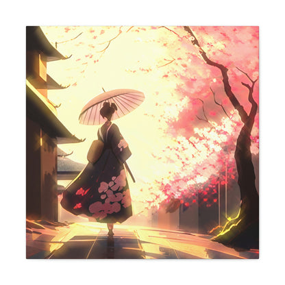 Sunshine & Sakura (Cherry Blossoms) - Fine Art Print - Canvas Gallery Wraps