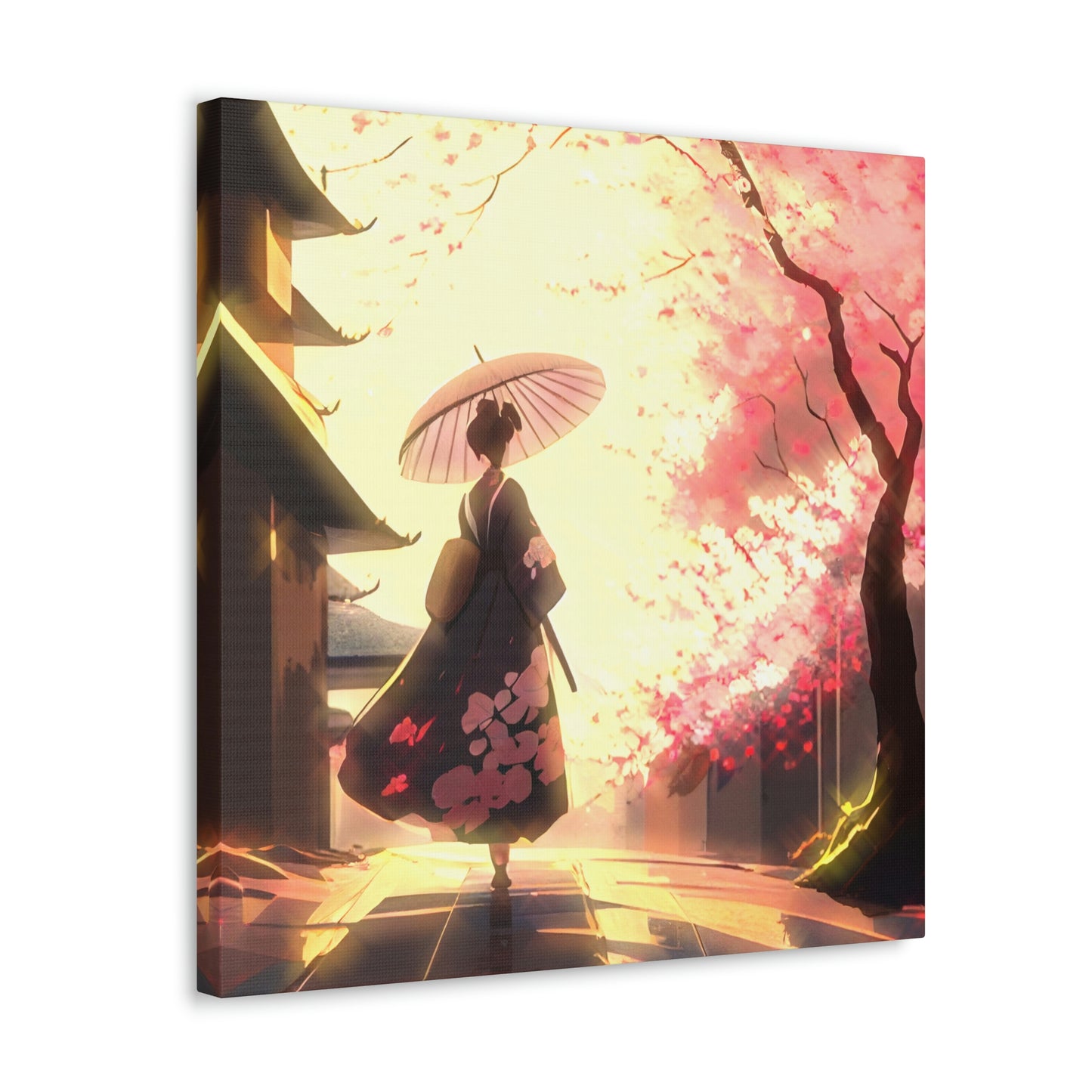Sunshine & Sakura (Cherry Blossoms) - Fine Art Print - Canvas Gallery Wraps