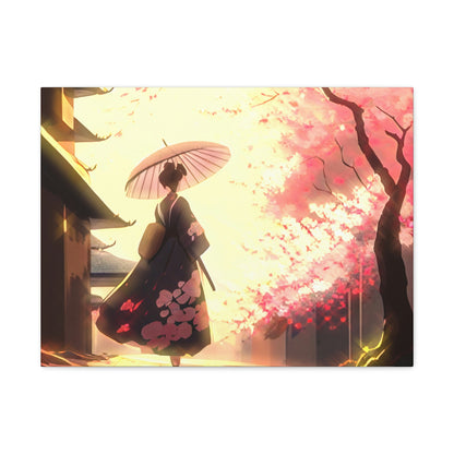 Sunshine & Sakura (Cherry Blossoms) - Fine Art Print - Canvas Gallery Wraps