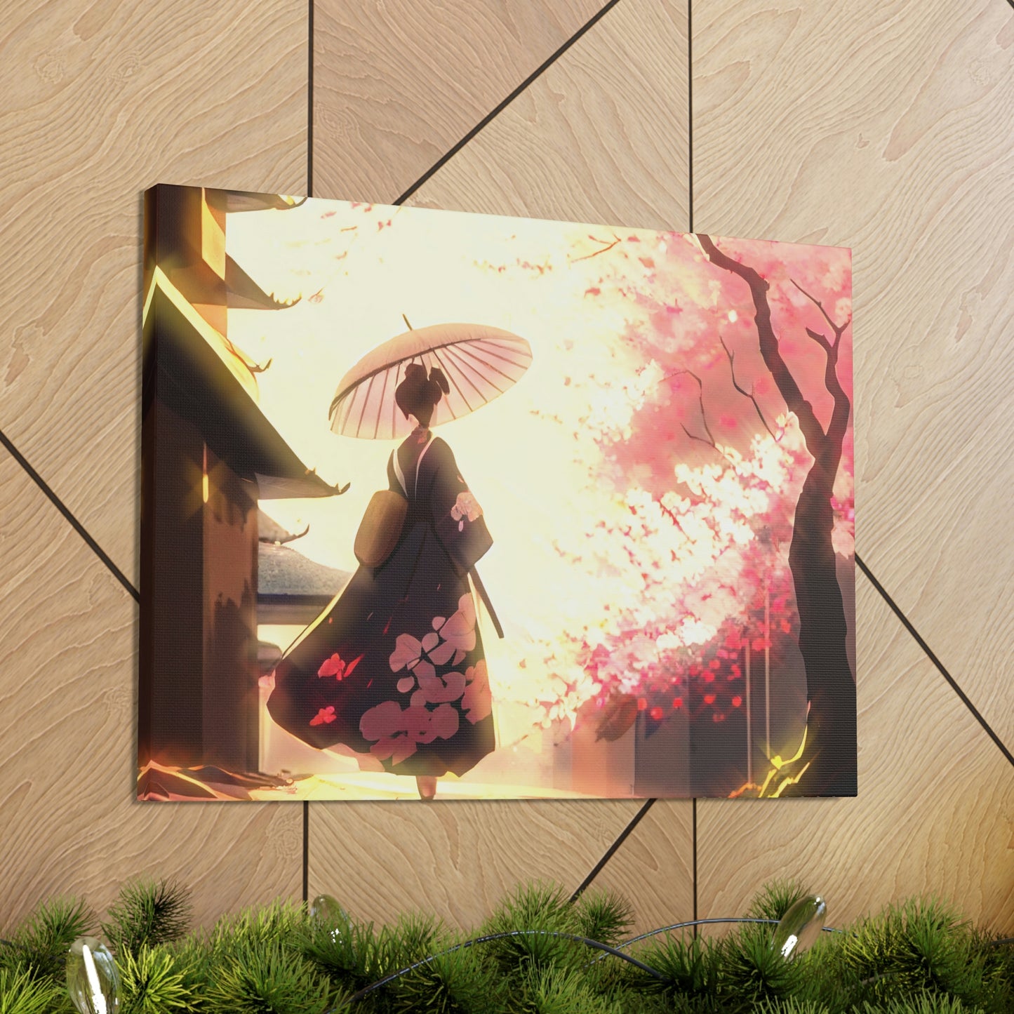 Sunshine & Sakura (Cherry Blossoms) - Fine Art Print - Canvas Gallery Wraps