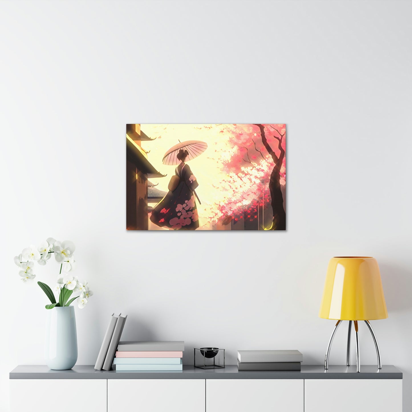 Sunshine & Sakura (Cherry Blossoms) - Fine Art Print - Canvas Gallery Wraps