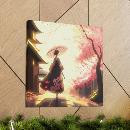 Sunshine & Sakura (Cherry Blossoms) - Fine Art Print - Canvas Gallery Wraps