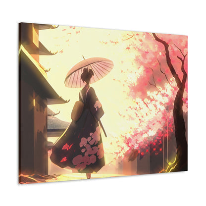 Sunshine & Sakura (Cherry Blossoms) - Fine Art Print - Canvas Gallery Wraps