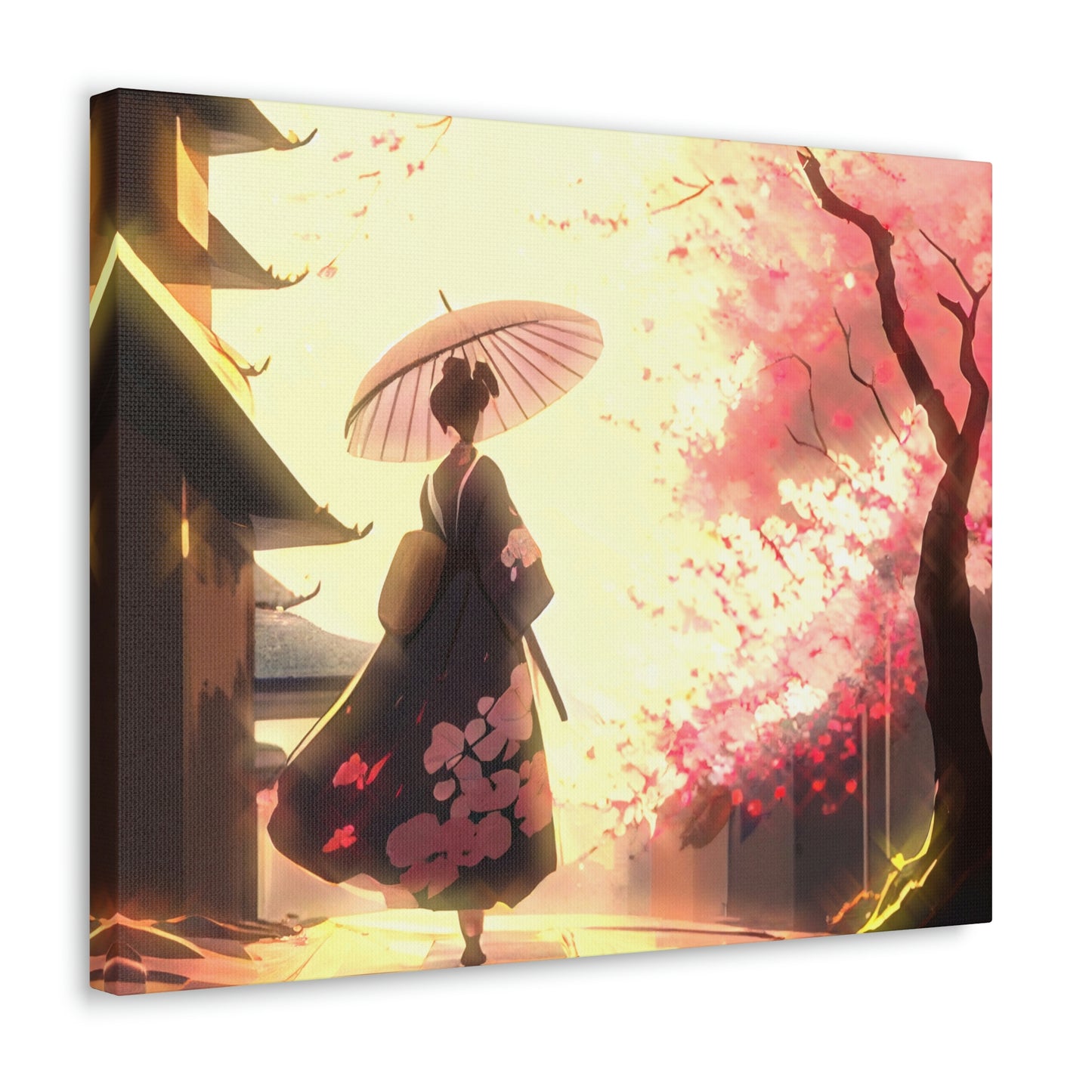 Sunshine & Sakura (Cherry Blossoms) - Fine Art Print - Canvas Gallery Wraps