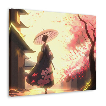 Sunshine & Sakura (Cherry Blossoms) - Fine Art Print - Canvas Gallery Wraps