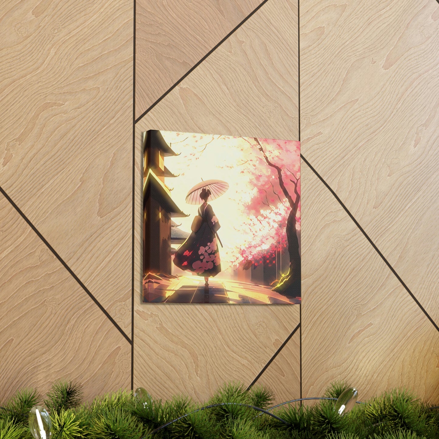 Sunshine & Sakura (Cherry Blossoms) - Fine Art Print - Canvas Gallery Wraps