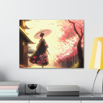 Sunshine & Sakura (Cherry Blossoms) - Fine Art Print - Canvas Gallery Wraps